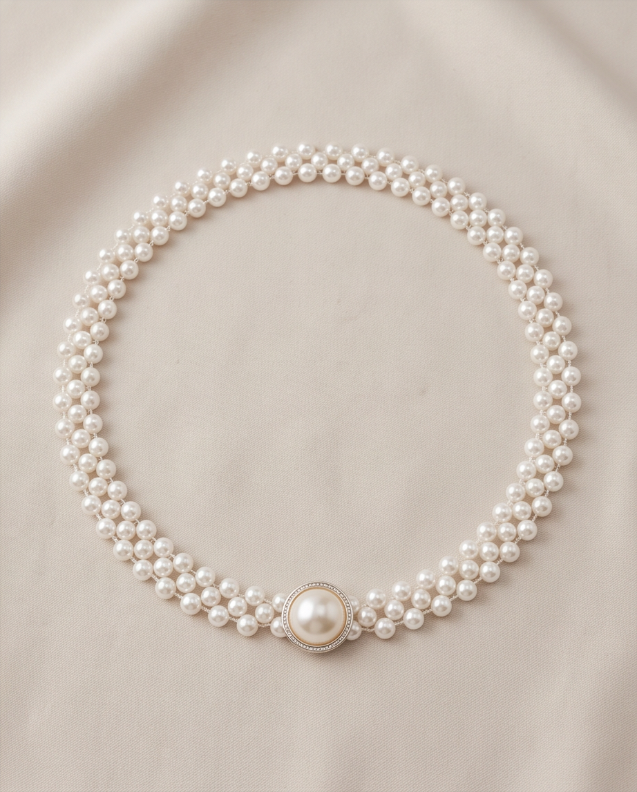 Round clasp belt