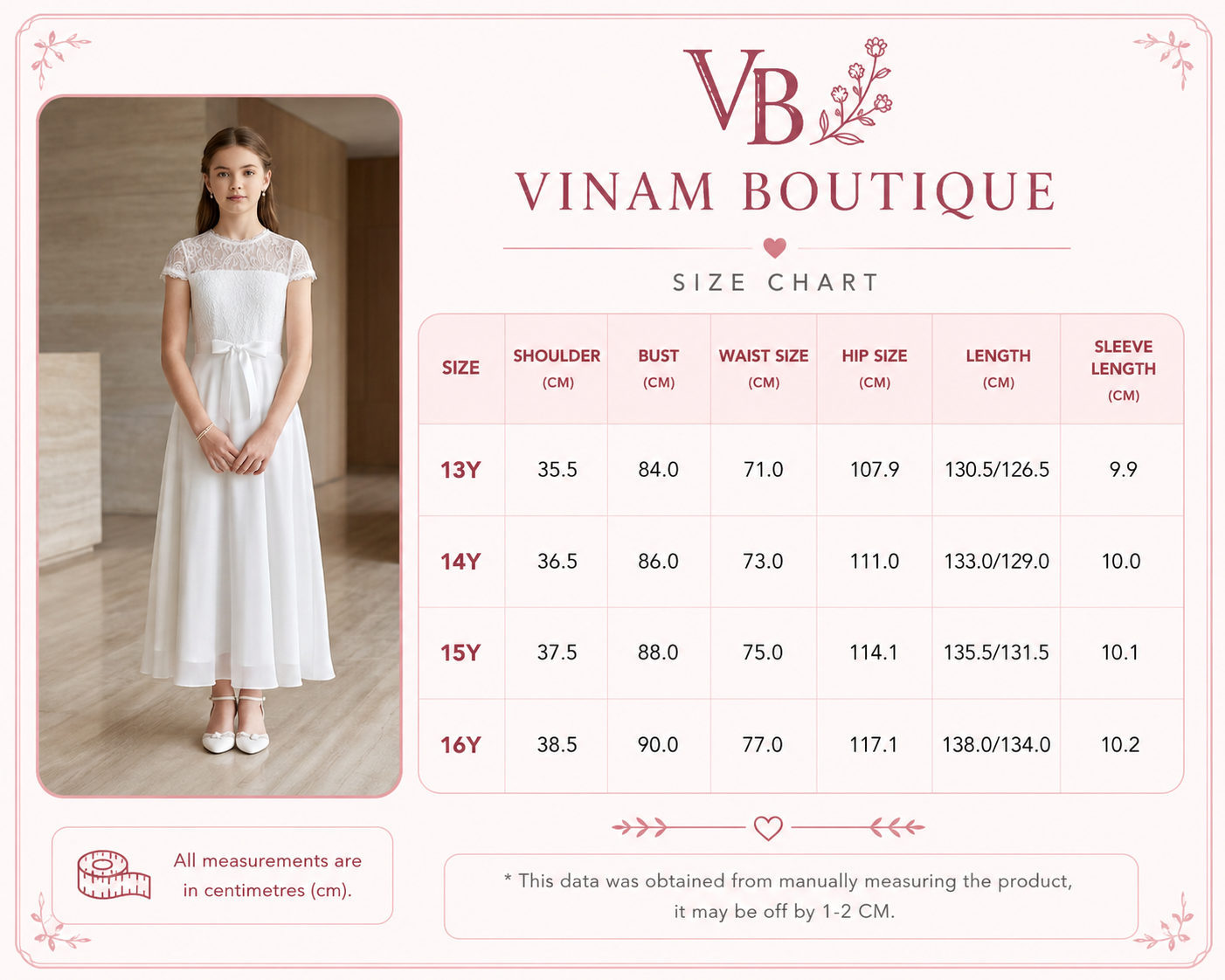 size chart image