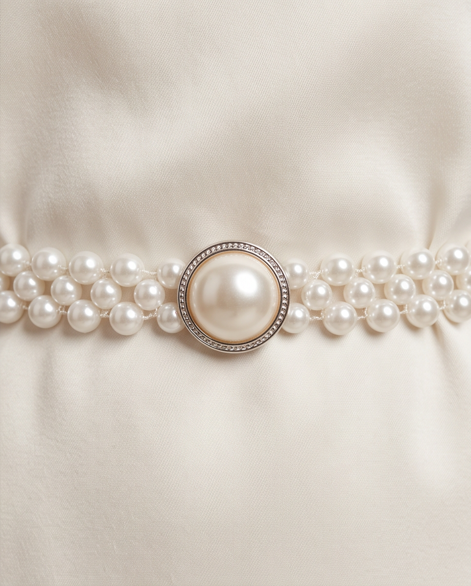 Round clasp belt