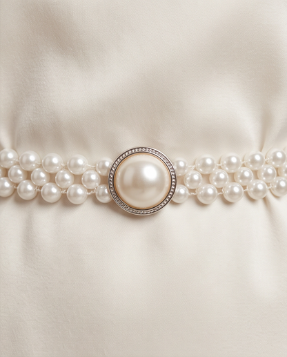 Round clasp belt