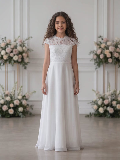 Teen Lace Communion Dress