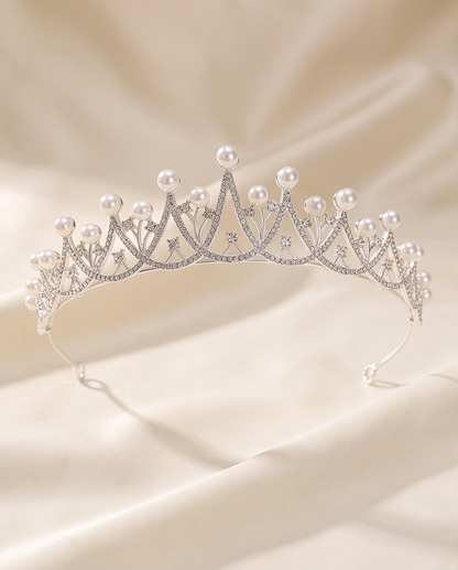 Girls Pearl & Floral Communion Headbands Collection