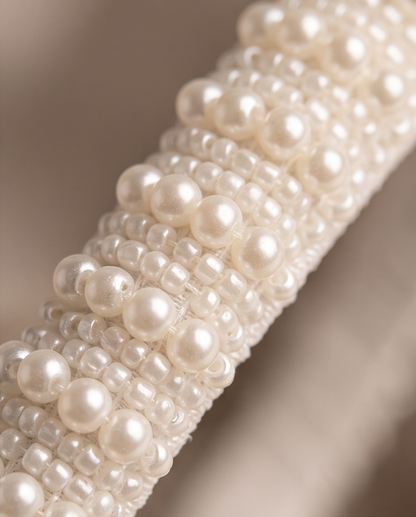 Girls Pearl & Floral Communion Headbands Collection