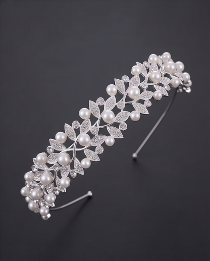 Girls Pearl & Floral Communion Headbands Collection