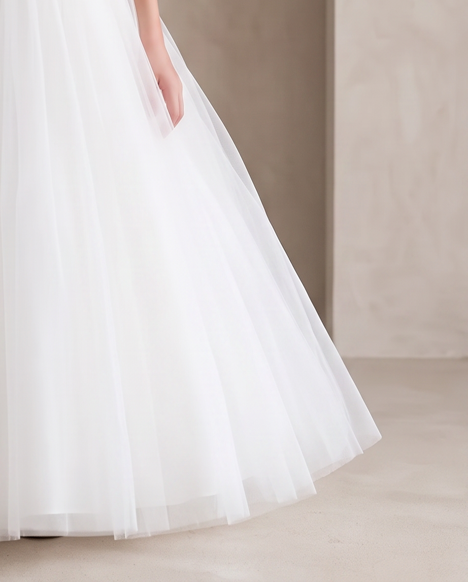 Grace Lace Communion Dress for Girls | Vinam Boutique Australia
