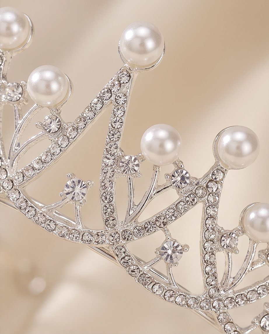 Girls Pearl & Floral Communion Headbands Collection