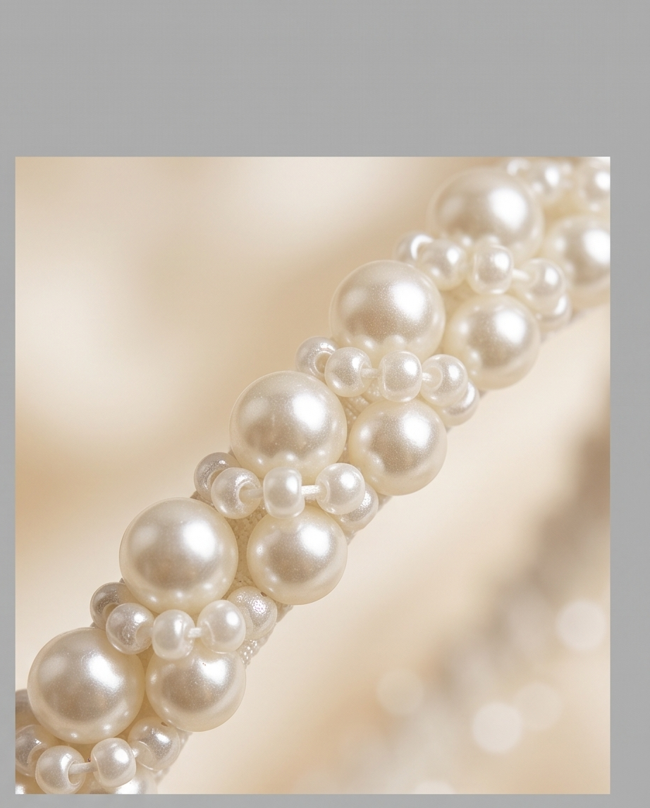 Girls Pearl & Floral Communion Headbands Collection